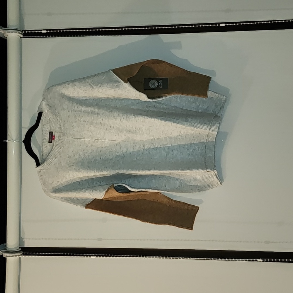 Vince Camuto Plus-Size Color Blocked Sweater